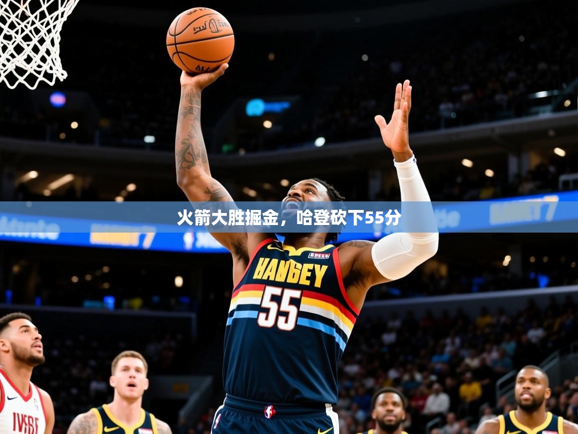 2025乐鱼体育中国官方入口火箭大胜掘金，哈登砍下55分  第1张