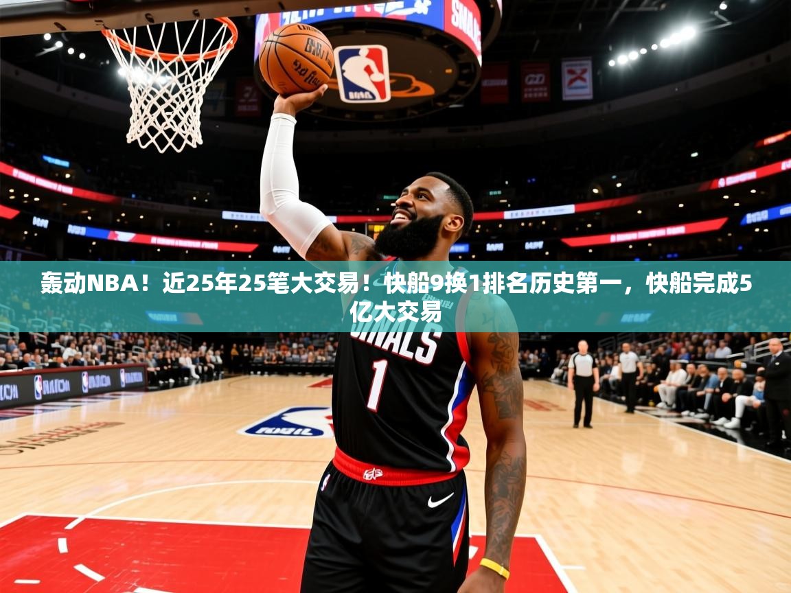 2025乐鱼体育在线下载轰动NBA!近25年25笔大交易!快船9换1排名历史第一,快船完成5亿大交易